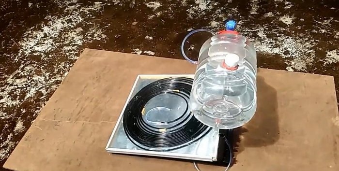Comment créer un chauffe-eau solaire
