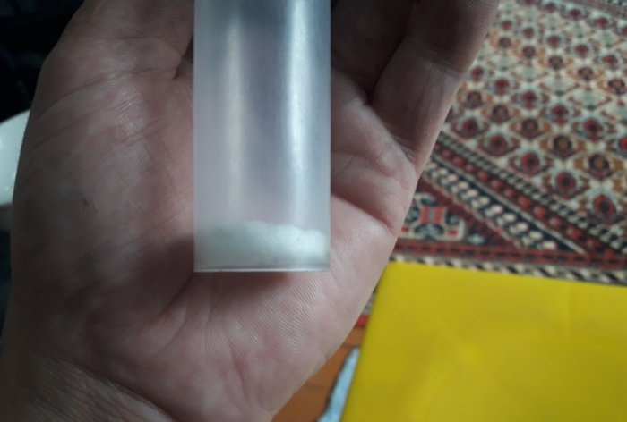 Filtro de carbono para garrafa de plástico