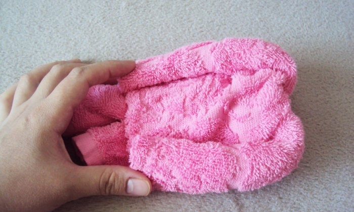 Hoe maak je een beer van een handdoek