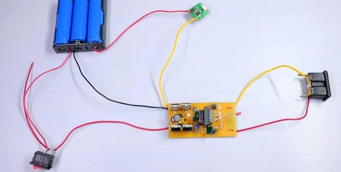How to make a 220 V Power Bank