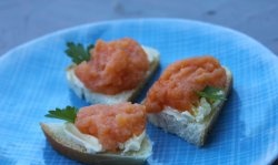 Salar caviar a casa