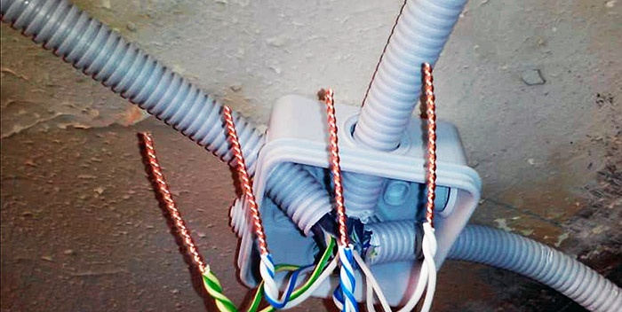 Mètodes per connectar cables en una caixa de connexió