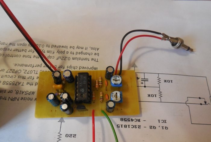 Indicador de dial de sonido