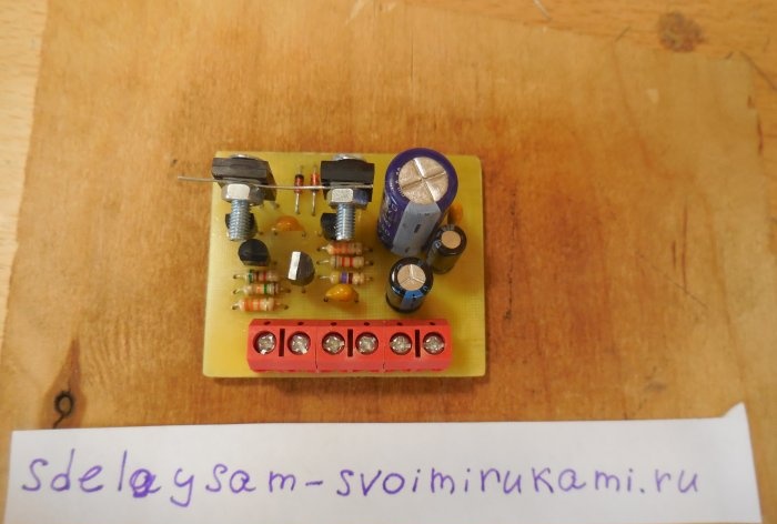 Transistor-Soundverstärker