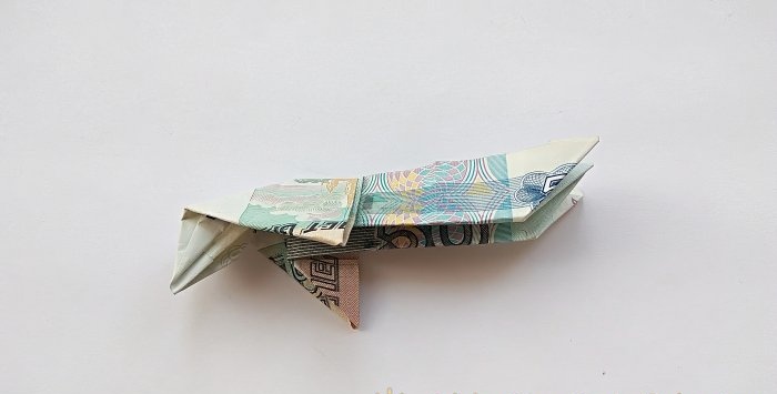 Pig from a banknote