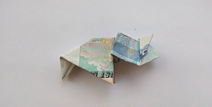 Pig from a banknote