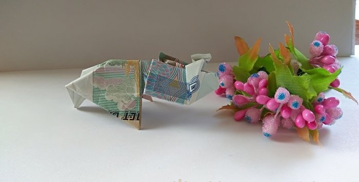 Pig from a banknote