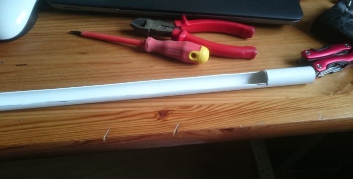Проста LED тръбна лампа