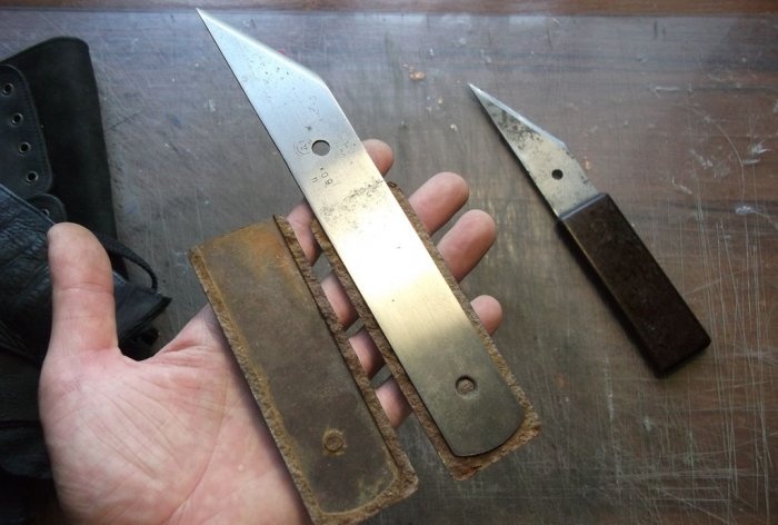 Nouveau manche pour un vieux couteau
