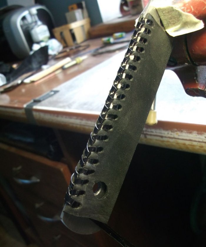 Nouveau manche pour un vieux couteau