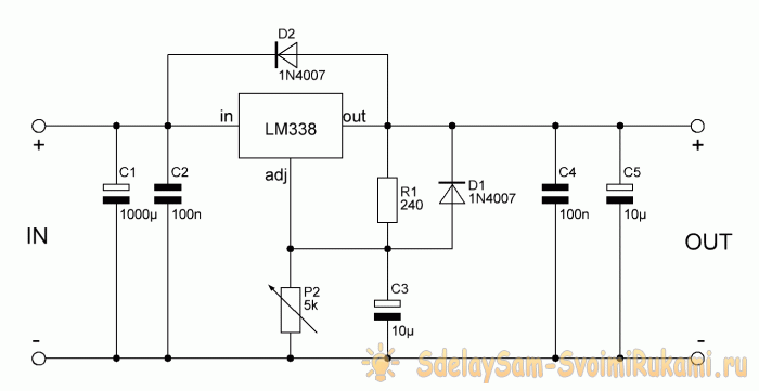 Napakahusay na linear voltage stabilizer