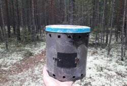 Camping primus stove para sa isang kaldero