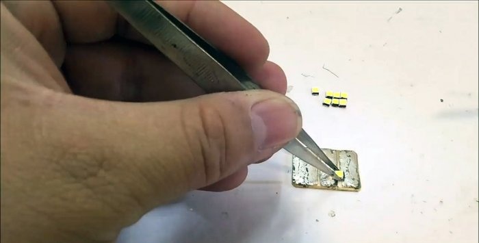 Kako napraviti veliku LED diodu