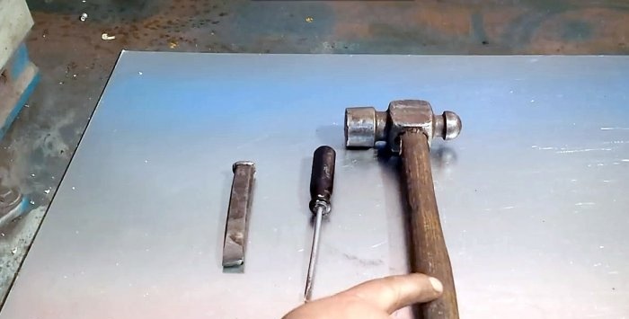 Three ways to remove a rivet