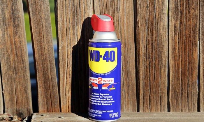 Neparasti WD40 lietojumi