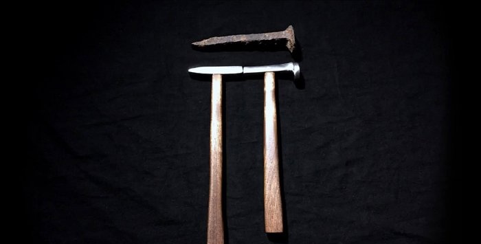 Hammer from a crutch