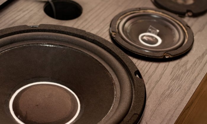 Repair and restoration of old speakers