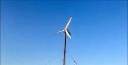 Éolienne à partir de disque dur et pompes de machine à laver