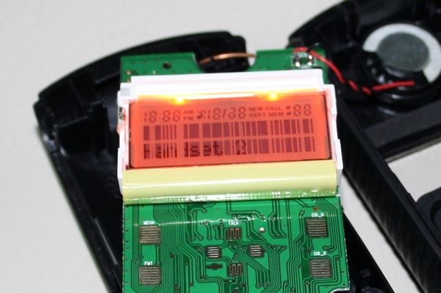 Reparatur eines defekten LCD-Displays