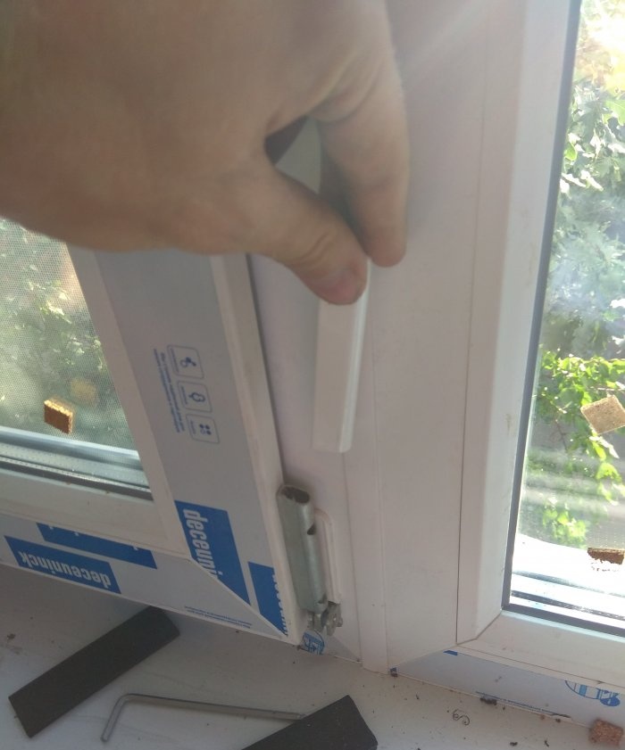 Instalação faça você mesmo de janelas de plástico