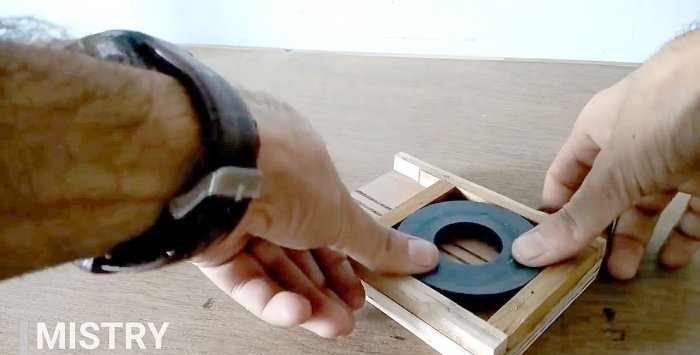 Brosse magnétique DIY