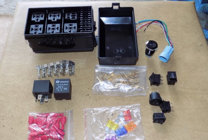 Adding a relay block to a car DRL recorder pneumatic signal