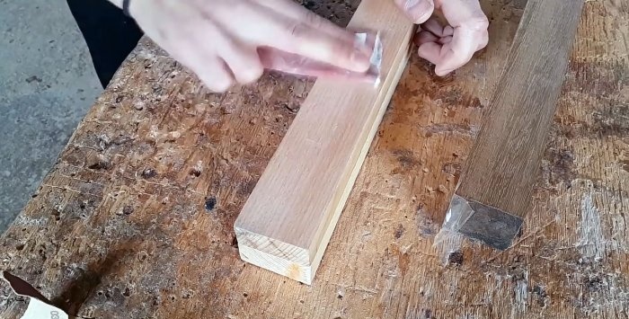 Kaip paslėpti savisriegio varžtą medienoje