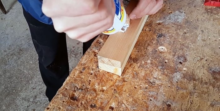 Ako skryť samoreznú skrutku do dreva