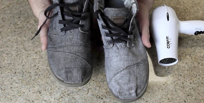 How to make fabric shoes waterproof