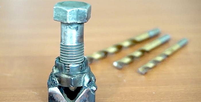 Drill sharpening device