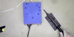 We connect a low-voltage soldering iron to a 220 network without a transformer