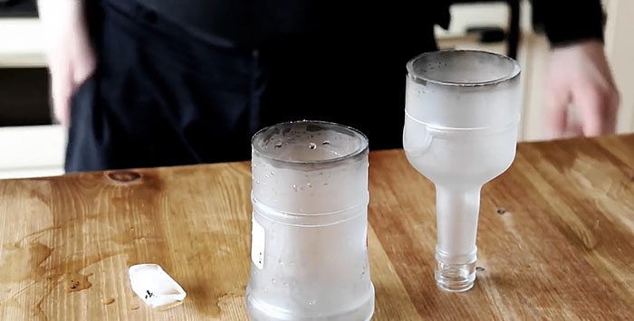 6 maneiras de cortar uma garrafa de vidro suavemente
