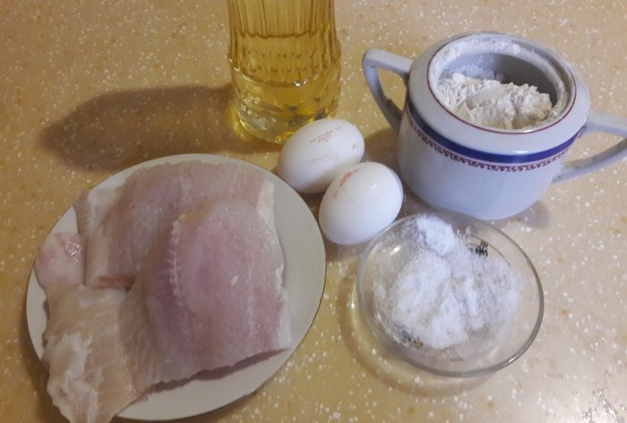 Two simple recipes for frying white fish
