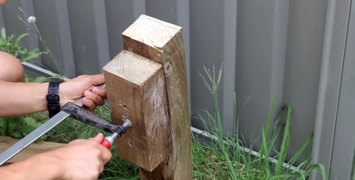 How to easily pull a pole out of the ground