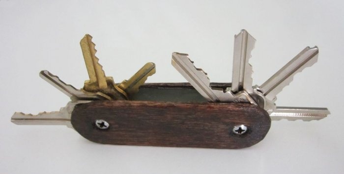 Pohodlný DIY držák na klíče