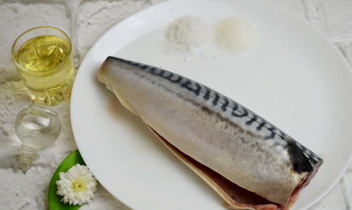 Marinated mackerel