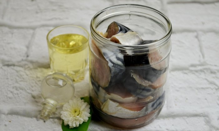 Marinated mackerel