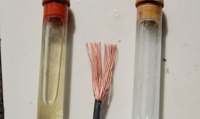How to quickly clean copper wire from oxide