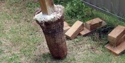 Как лесно да извадите стълб от земята