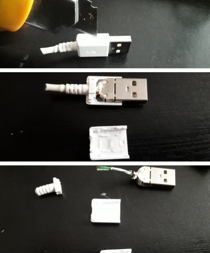 Ремонт на USB Micro USB кабел