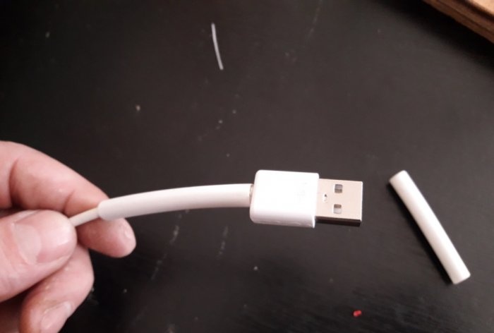 USB mikro USB kabelio taisymas