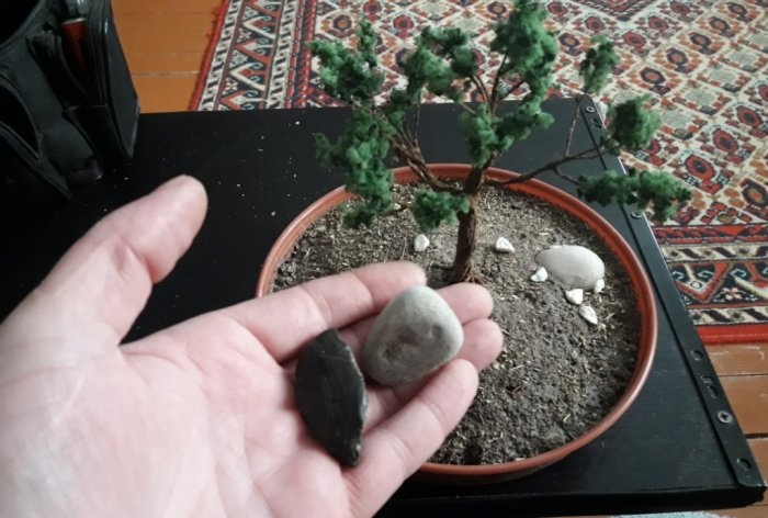 DIY dirbtinis bonsai medis