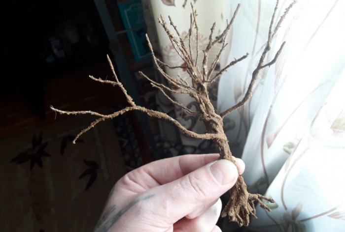 DIY kunstmatige bonsaiboom