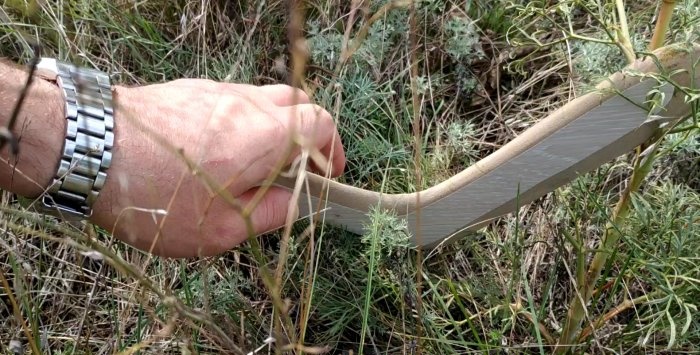 Boomerang à partir de restes de stratifié