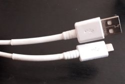 Pembaikan kabel USB ke Micro USB buat sendiri