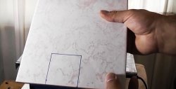 Hogyan készítsünk téglalap alakú kivágást kerámia csempében