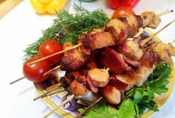 Kebab de pui într-un borcan