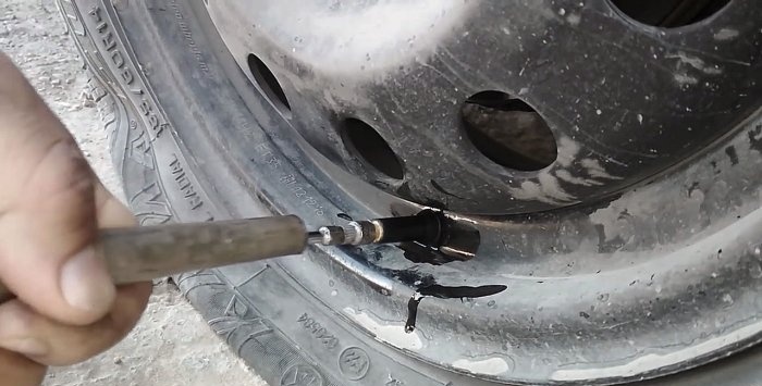 Udskiftning af ventilen på 20 sekunder uden at fjerne hjulet