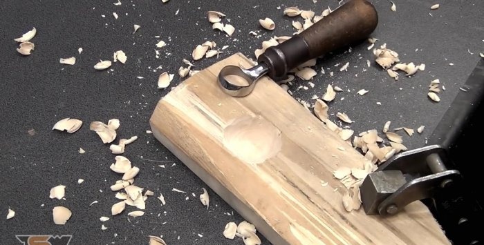 At lave en træskærer af en skruenøgle