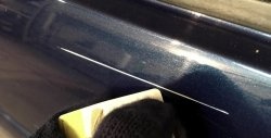 How to remove deep scratches on a car